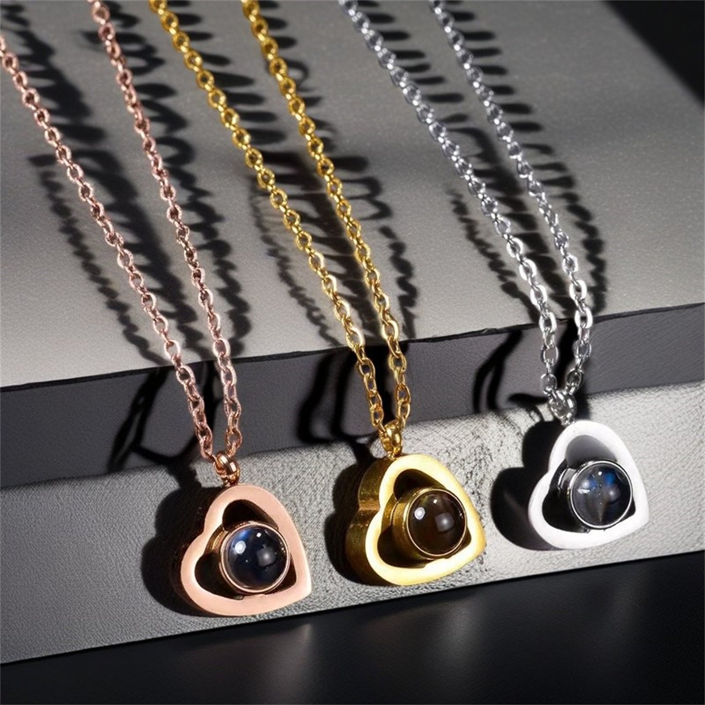 Foto Halsband - Hjärta