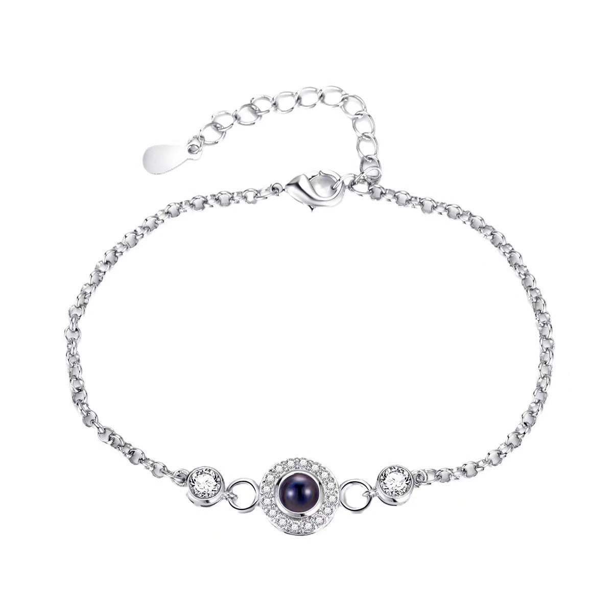 Fotoarmband - Två diamanter