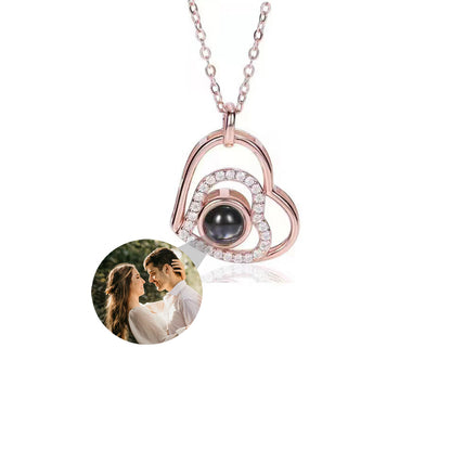 Fotohalsband - Hjärta &amp; Diamant 
