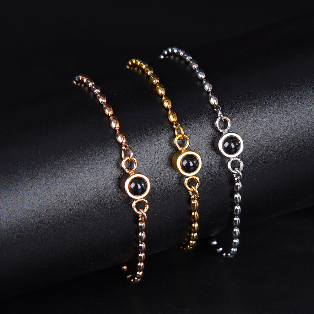 Fotoarmband - Pärla