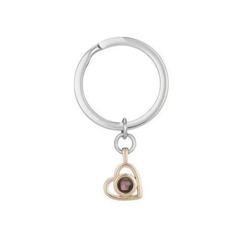 Fotonyckelring - Hjärta