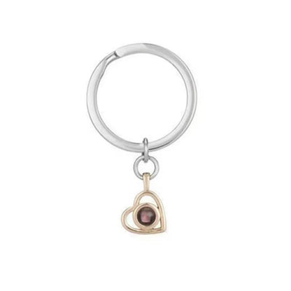 Fotonyckelring - Hjärta