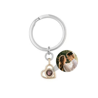 Fotonyckelring - Hjärta