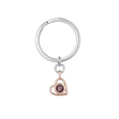 Fotonyckelring - Hjärta