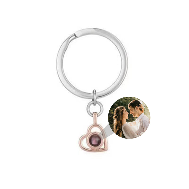 Fotonyckelring - Hjärta