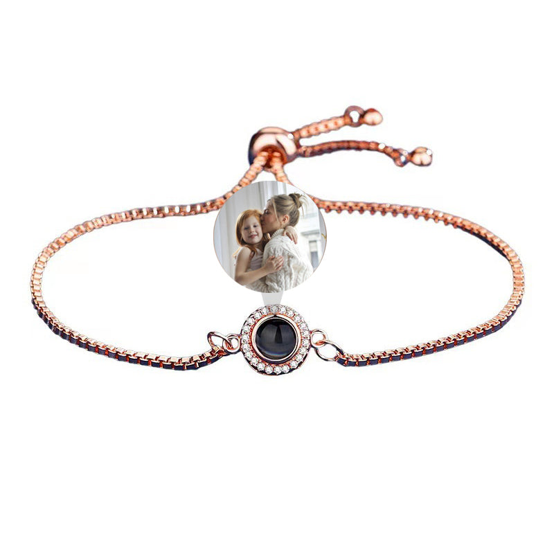 Fotoarmband - Glittrande