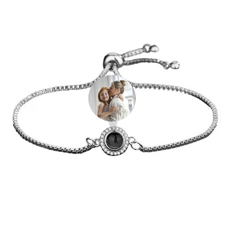 Fotoarmband - Glittrande