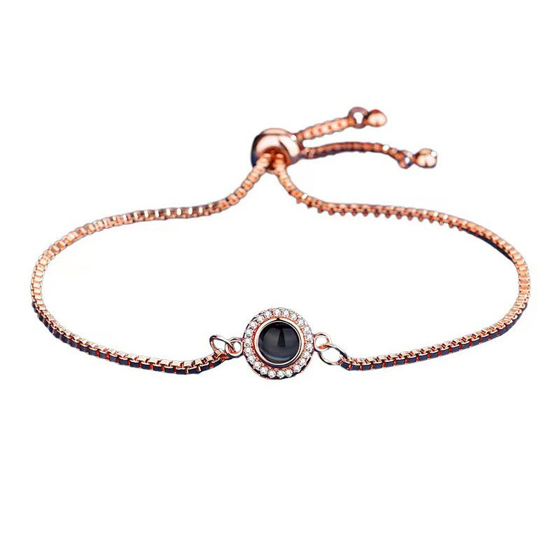 Fotoarmband - Glittrande