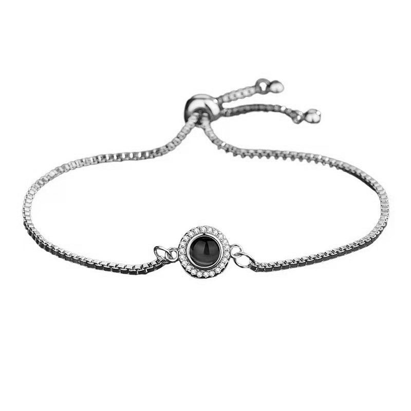 Fotoarmband - Glittrande