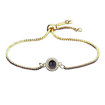 Fotoarmband - Glittrande