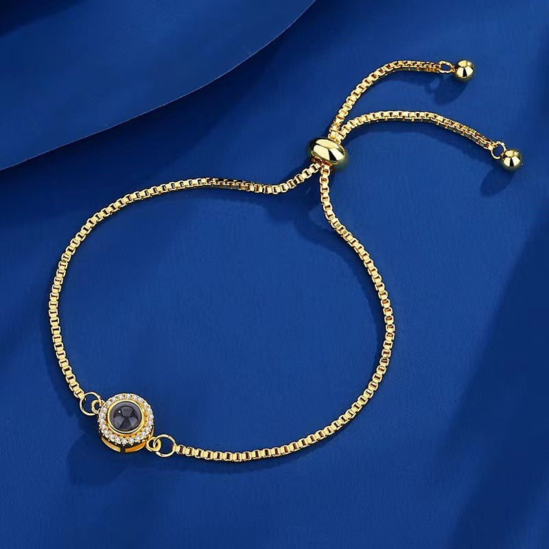 Fotoarmband - Glittrande