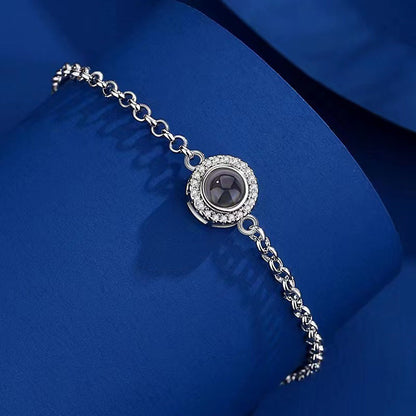 Fotoarmband - Glittrande