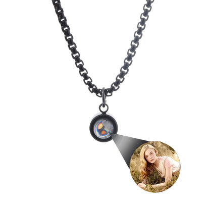 Fotohalsband - Grovkettet 