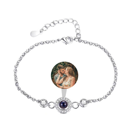 Fotoarmband - Två diamanter