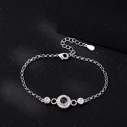 Fotoarmband - Två diamanter